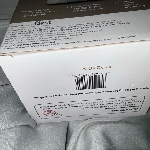 The 1st Years Baby Soother White Noise Red Technology Night Light New SEALED BOX - Picture 14 of 16